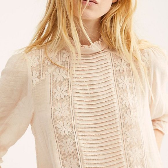 Free People Tops - Free People Adore You Top in peachy dusty rose